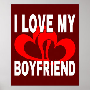 AFFICHE I LOVE MY BOYFRIEND