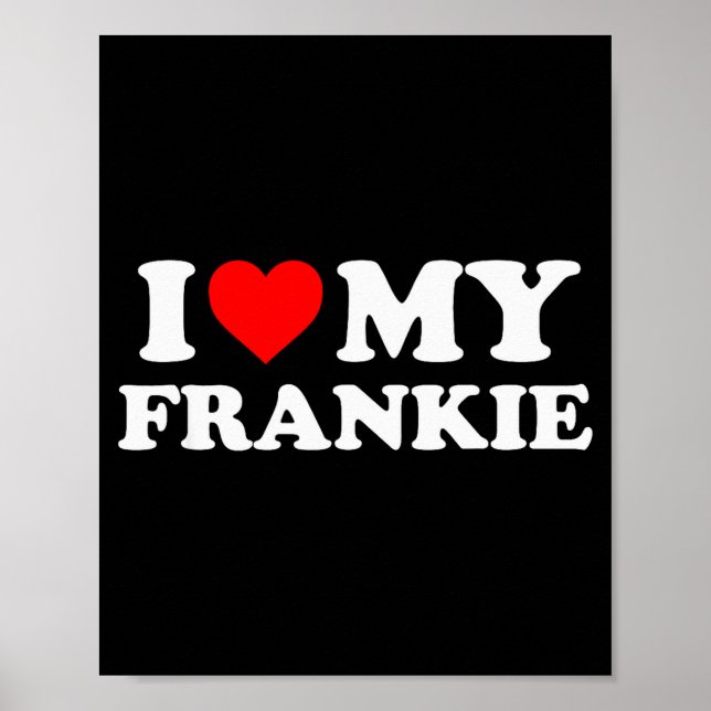 Affiche I Love My Frankie  (Devant)