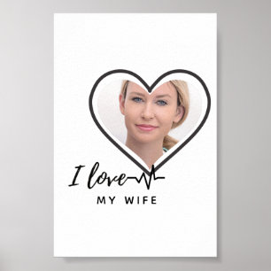 Affiche I Love My Wife PHOTO Don - Meilleur Ami Personnali