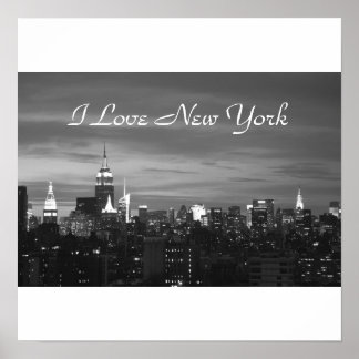 Affiche I Love New York Photo Pring