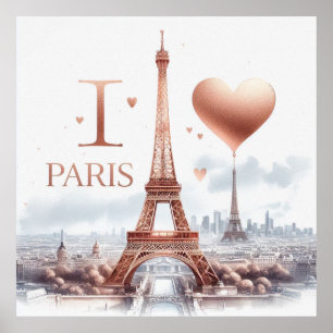 Affiche I Love Paris