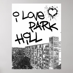 Affiche I Love Park Hill