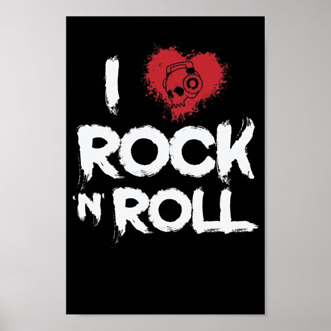 Affiche I Love Rock n Roll (Devant)