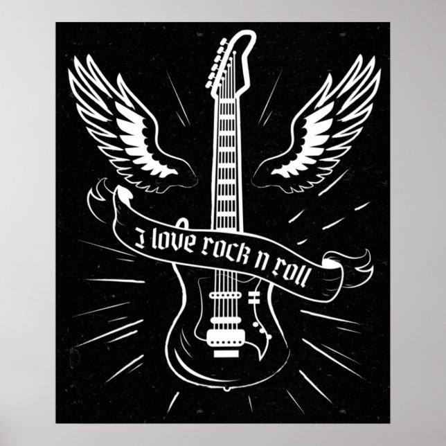 Affiche I Love Rock N Roll (Devant)