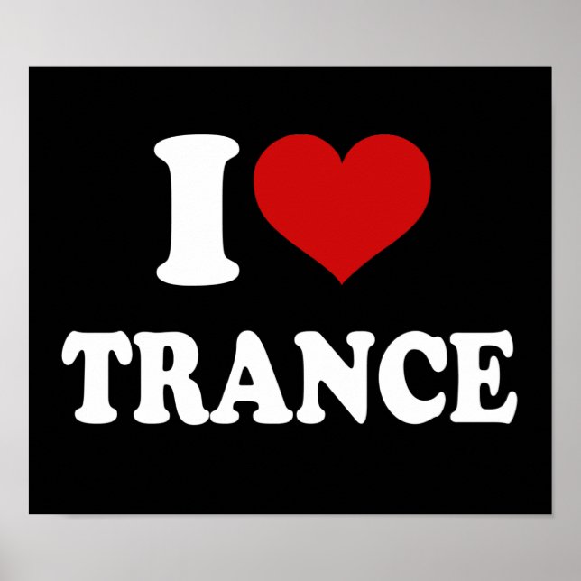 Affiche I Love Trance (Devant)