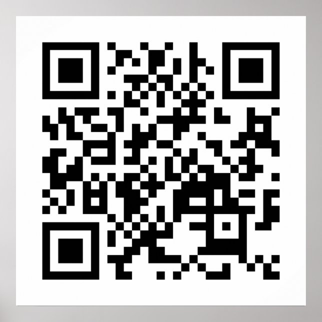 Affiche I Love Vietnam (Tôi Yêu Viêt Nam) Drapeau QR Code (Devant)