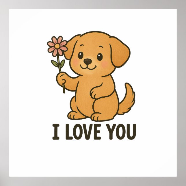 Affiche I Love You  (Devant)