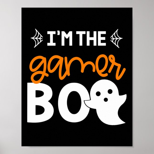 Affiche I’m The Gamer Boo Shirt Family Costume Halloween P (Devant)