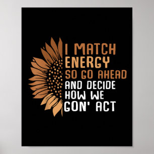 Affiche I Match Energie Empowerment Afro W Afrique-Amériqu