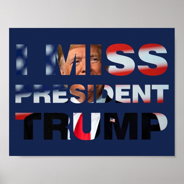 Affiche I Miss Président Trump (Devant)