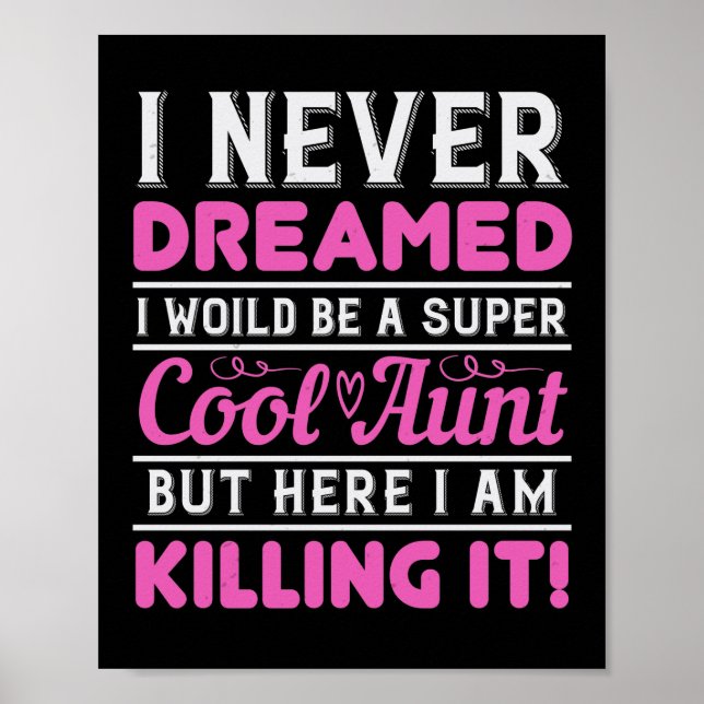Affiche I Never Dreamed (Devant)