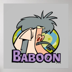Affiche I.R. Baboon Character Badge