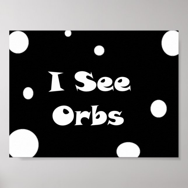 Affiche I See Orbs-poster (Devant)