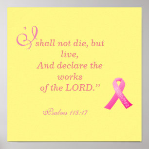 Affiche I shall not die but live Mother's Day