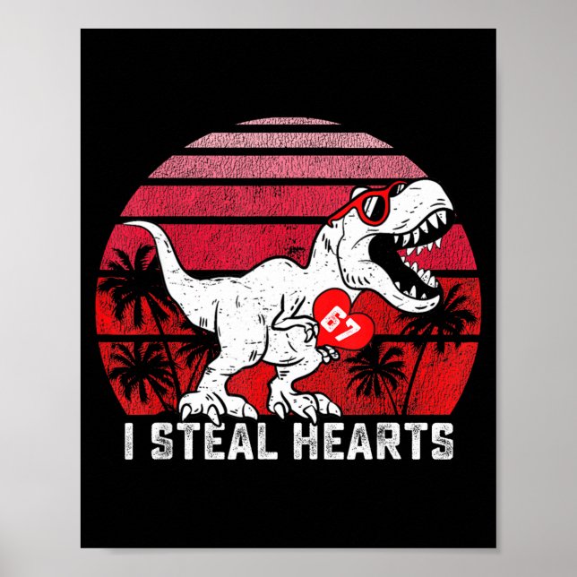 Affiche I Steal Hearts 67 Valentine’s Day 67 Meme 6 7 Boys (Devant)