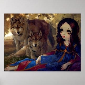 Affiche I Vampiri : I Lupi ART IMPRIMER vampire gothique l