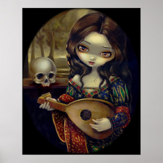 Affiche I Vampirie : Il Liuto ART IMPRIMER Vampire avec Lu
