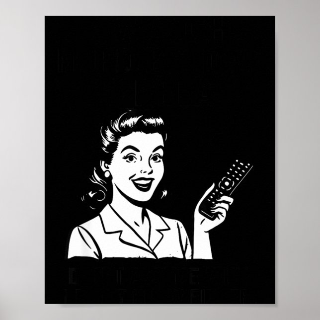 Affiche I Watch Murder Shows To Relax Funny Retro True Cri (Devant)