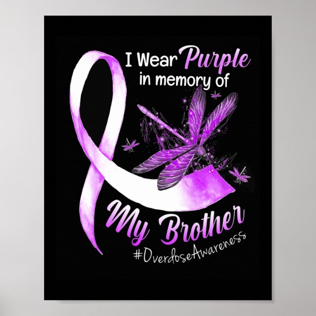 Affiche I Wear Purple (Devant)