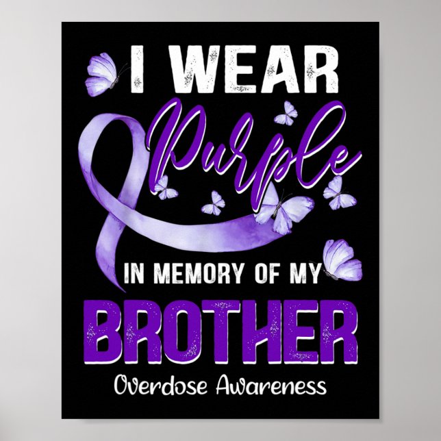 Affiche I Wear Purple (Devant)