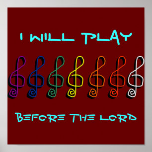 Affiche I Will Play Before The Lord
