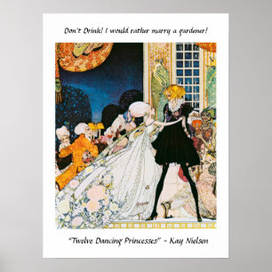 Affiche I would rather marry a gardener! Kay Nielsen