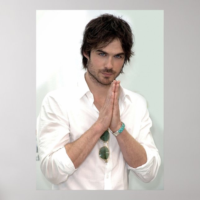 Affiche Ian Somerhalder Damon Salvatore (Devant)