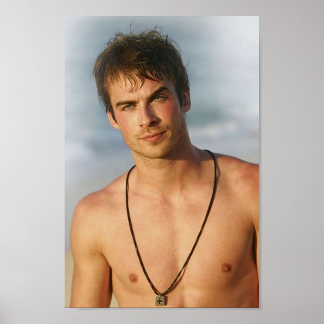 Affiche Ian Somerhalder Damon Salvatore (Devant)