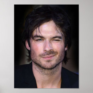 Affiche Ian Somerhalder Wink
