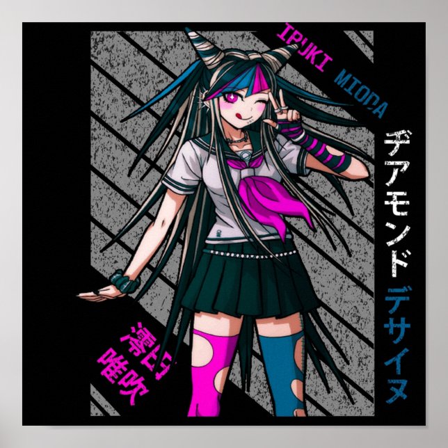 Affiche Ibuki Mioda Super DanganRonpa 2 (Devant)