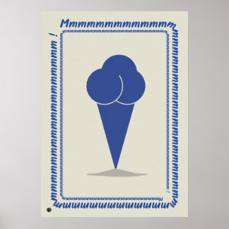 Affiche Ice Cream Art Print