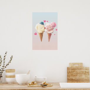 Affiche Ice Cream Love