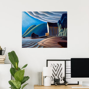 Affiche Ice House, Lake Superior Lawren Harris