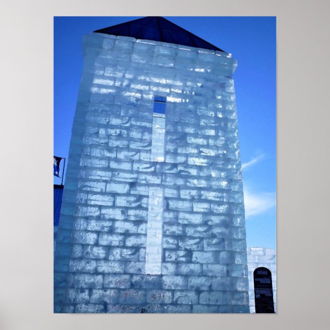 Affiche Ice Palace at Carnaval de Québec, Canada (Devant)