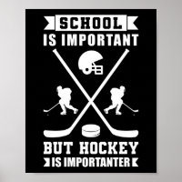 Ice School Is Important But Hockey Is Importanter