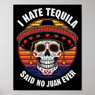 Affiche Ich The Tequila Mexican Cinco De Mayo