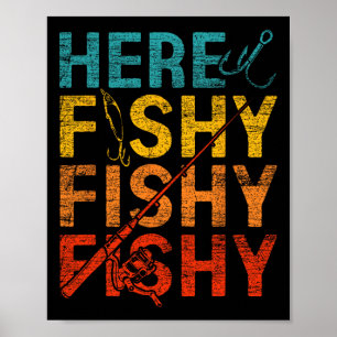 Affiche Ici Poisson Poisson Poisson