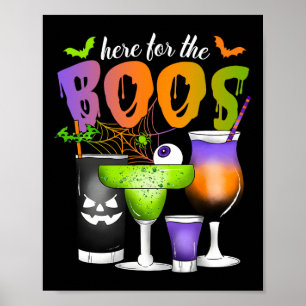Affiche Ici Pour Boos Halloween Galets Effrayants Boire Sp