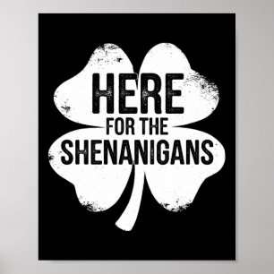 Affiche Ici pour les Shenanigans St Patricks Day Chance Sh