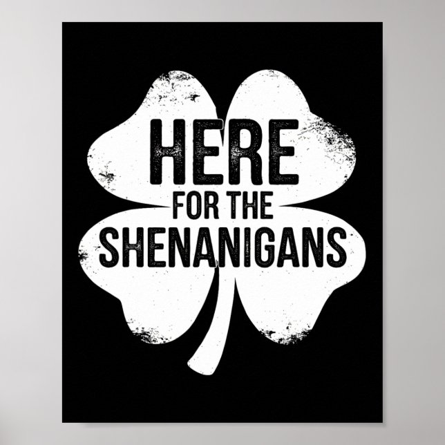Affiche Ici pour les Shenanigans St Patricks Day Chance Sh (Devant)