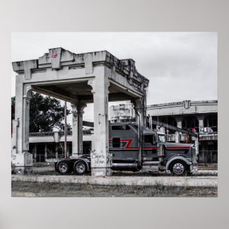 Affiche Icon Kenworth W900L Fleenor Bros.