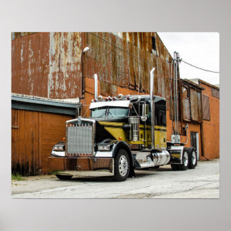 Affiche Icon Kenworth W900L Fleenor Bros.