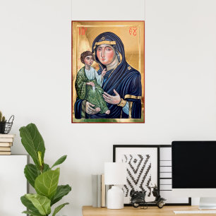 Affiche Icône Maria Advocata Nostra