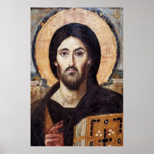 Affiche Icône orthodoxe de notre Sauveur Jésus Christ