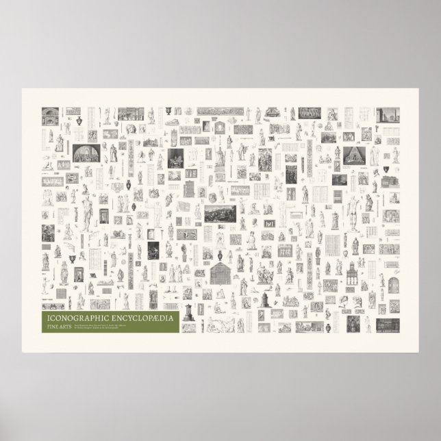 Affiche Iconographie - Beaux-Arts (Devant)
