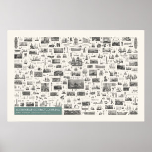 Affiche Iconographie - Figures des sciences navales