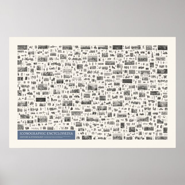 Affiche Iconographie - Figures d'Histoire & Ethnologie (Devant)