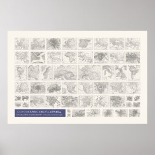 Affiche Iconographie - Géographie & Planographie