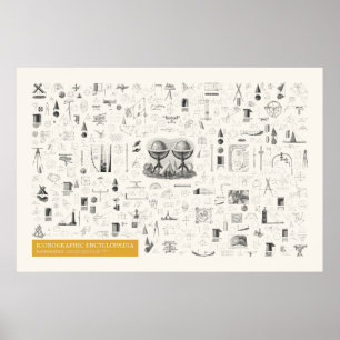 Affiche Iconographie - Mathématiques