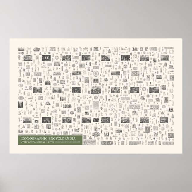 Affiche Iconographie - Mythologie & Rites Religieuses (Devant)